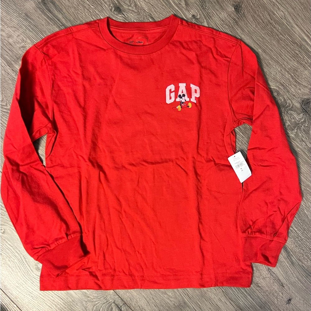 Gap / Disney Mickey Mouse Long Sleeve T-shirt, medium